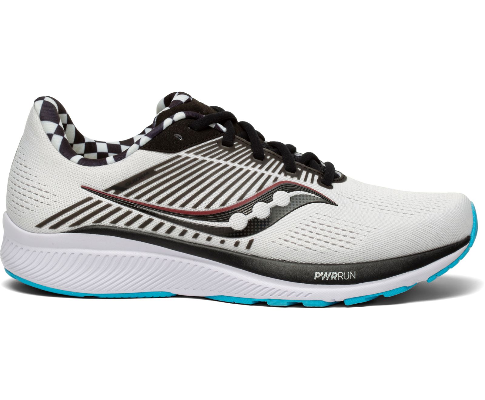 Saucony Guide 14 Men\'s Running Shoes Silver / Black | AU 490CTVE